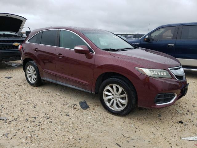 5J8TB3H30HL005265 - 2017 ACURA RDX BURGUNDY photo 4