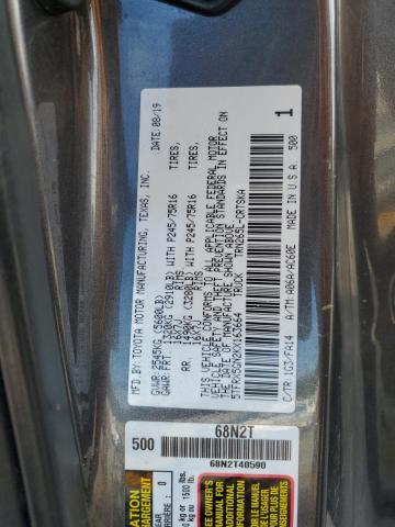 5TFRX5GN2KX163664 - 2019 TOYOTA TACOMA ACCESS CAB Grafit foto 13
