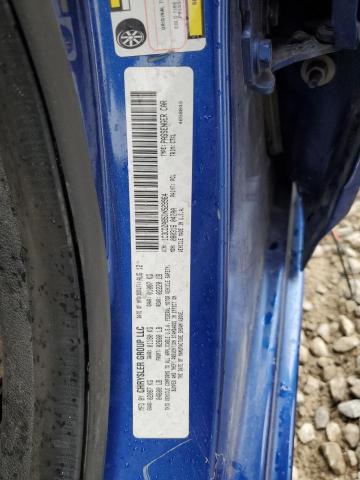 1C3CDZAB5DN529964 - 2013 DODGE AVENGER SE BLUE photo 12