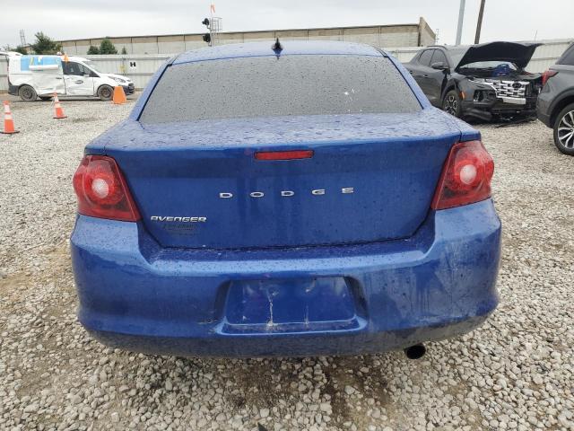 1C3CDZAB5DN529964 - 2013 DODGE AVENGER SE BLUE photo 6
