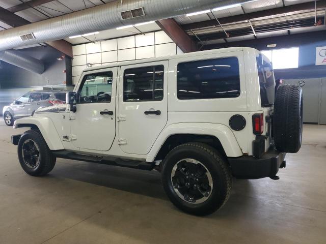 1C4HJWEG7EL180687 - 2014 JEEP WRANGLER U SAHARA WHITE photo 2