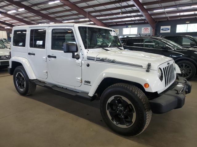 1C4HJWEG7EL180687 - 2014 JEEP WRANGLER U SAHARA WHITE photo 4