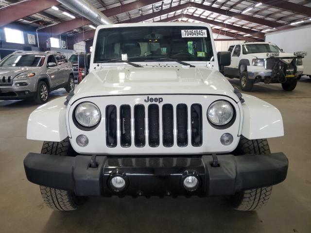 1C4HJWEG7EL180687 - 2014 JEEP WRANGLER U SAHARA WHITE photo 5