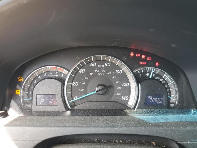 4T1BF1FK8CU128548 - 2012 TOYOTA CAMRY BASE Srebrny zdjęcie 9