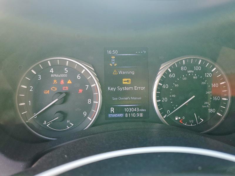 JN1EV7AR1JM442828 - 2018 INFINITI Q50 LUXE أزرق صورة 9