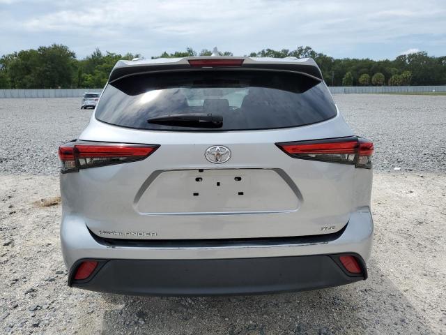 5TDKDRAH3PS034723 - 2023 TOYOTA HIGHLANDER L SILVER photo 6
