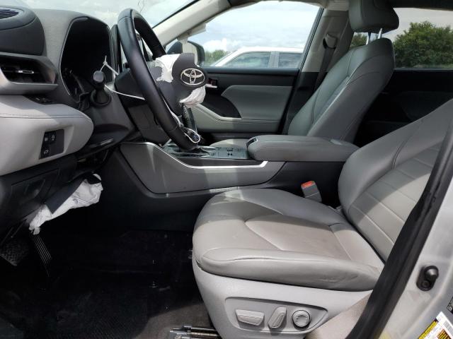 5TDKDRAH3PS034723 - 2023 TOYOTA HIGHLANDER L SILVER photo 7