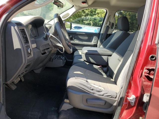 1C6RD6FP9CS116851 - 2012 DODGE RAM 1500 ST BURGUNDY photo 7