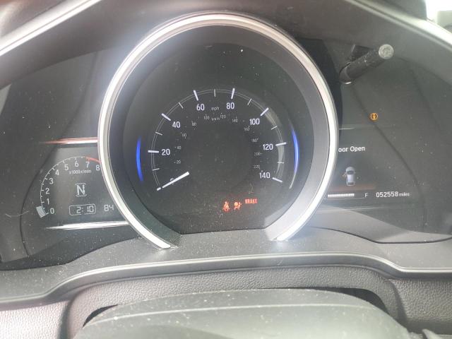 3HGGK5H81LM733130 - 2020 HONDA FIT EX GRAY photo 9