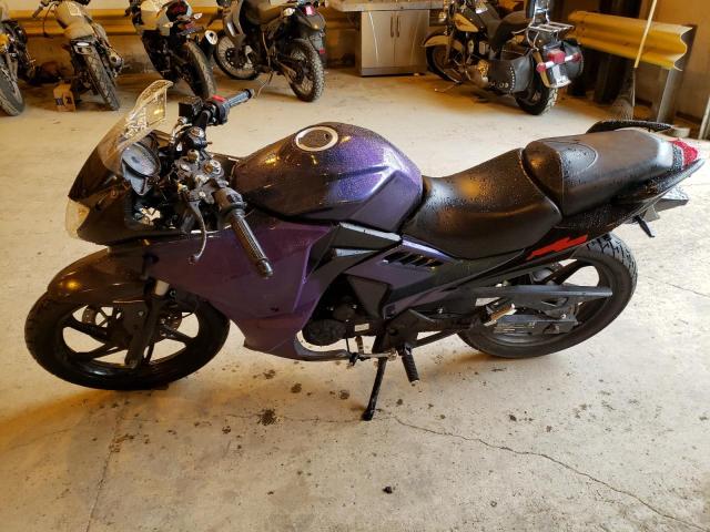 LXAPRVP72NX000193 - 2022 QIPA MOTORCYCLE PURPLE photo 9