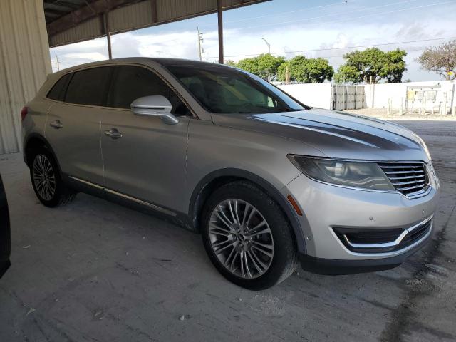 2LMTJ6LR0GBL24680 - 2016 LINCOLN MKX RESERVE SILVER photo 4