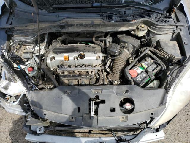 JHLRE4H79BC011858 - 2011 HONDA CR-V EXL SILVER photo 12
