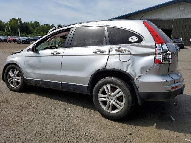 JHLRE4H79BC011858 - 2011 HONDA CR-V EXL SILVER photo 2