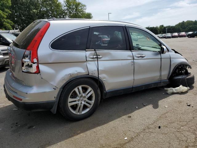 JHLRE4H79BC011858 - 2011 HONDA CR-V EXL SILVER photo 3