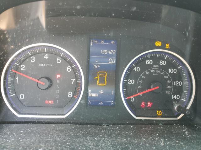 JHLRE4H79BC011858 - 2011 HONDA CR-V EXL SILVER photo 9