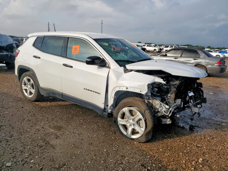 3C4NJDAN8PT531772 - 2023 JEEP COMPASS SPORT WHITE photo 4