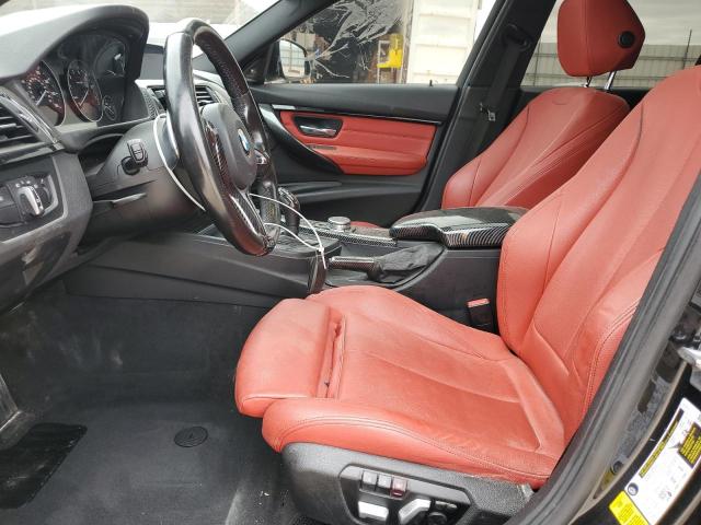 WBA8B3C56GK383346 - 2016 BMW 340 I Սև լուսանկար 7