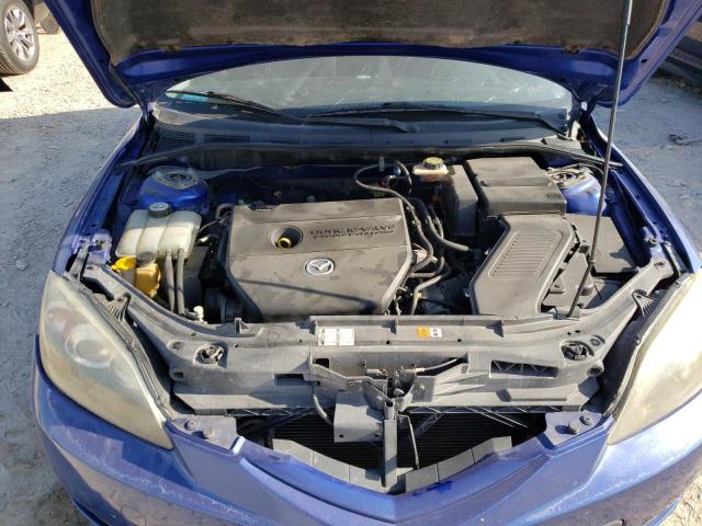 JM1BK344771618115 - 2007 MAZDA 3 HATCHBACK BLUE photo 11