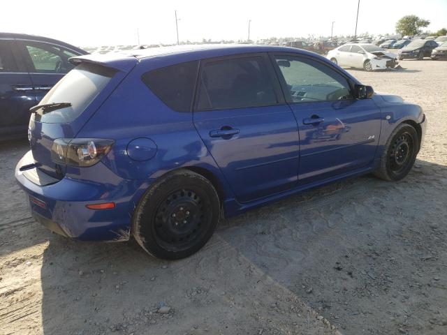 JM1BK344771618115 - 2007 MAZDA 3 HATCHBACK BLUE photo 3