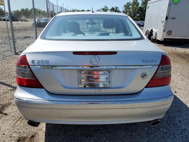 WDBUF87X48B194645 - 2008 MERCEDES-BENZ E 350 4MATIC SILVER photo 6