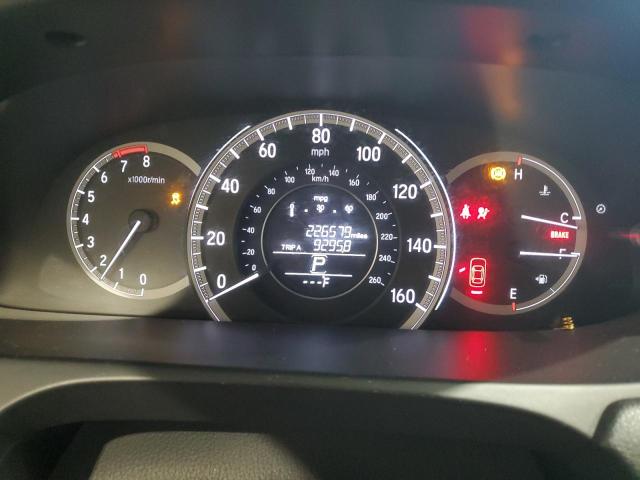 1HGCR2F86HA156126 - 2017 HONDA ACCORD EXL SILVER photo 9