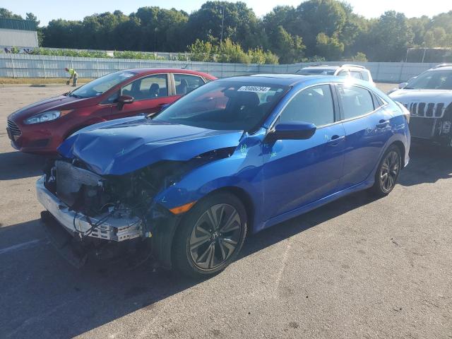 SHHFK7H77HU406240 - 2017 HONDA CIVIC EXL 蓝色 照片 1