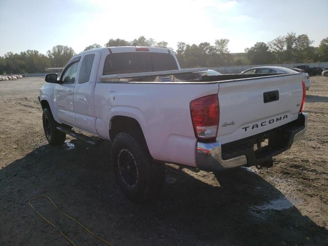 5TFSZ5AN9GX015751 - 2016 TOYOTA TACOMA ACCESS CAB WHITE photo 2
