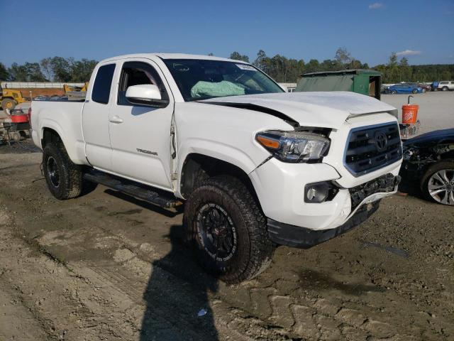 5TFSZ5AN9GX015751 - 2016 TOYOTA TACOMA ACCESS CAB WHITE photo 4