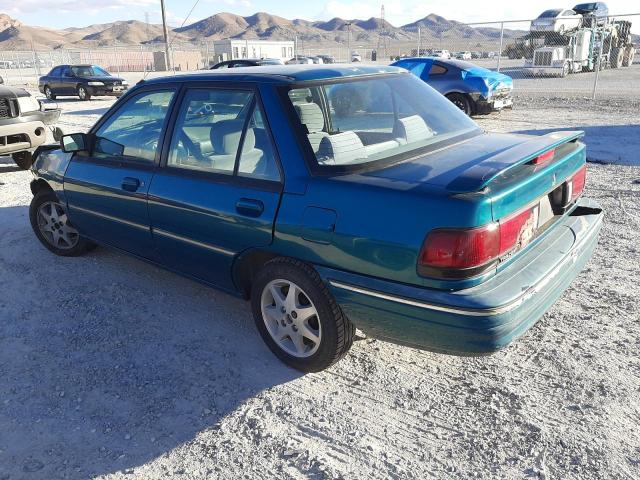 3MARM10J3RR634426 - 1994 MERCURY TRACER BASE GREEN photo 2