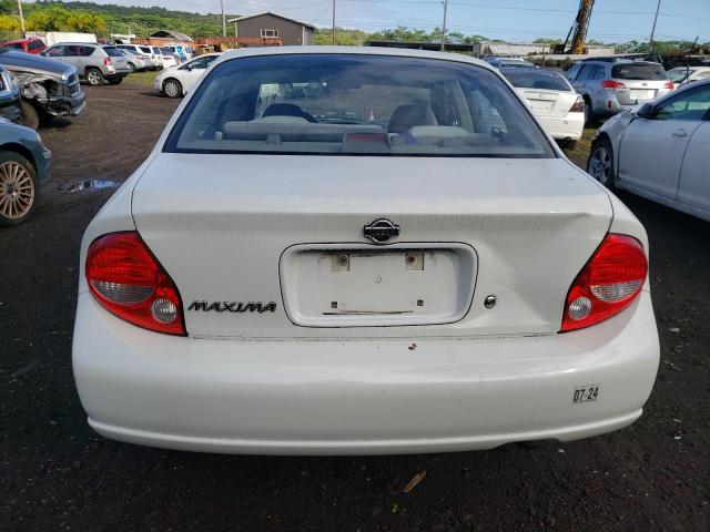 JN1CA31D3YT730821 - 2000 NISSAN MAXIMA GLE WHITE photo 6