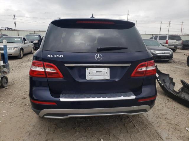 4JGDA5JB9FA479173 - 2015 MERCEDES-BENZ ML 350 BLUE photo 6