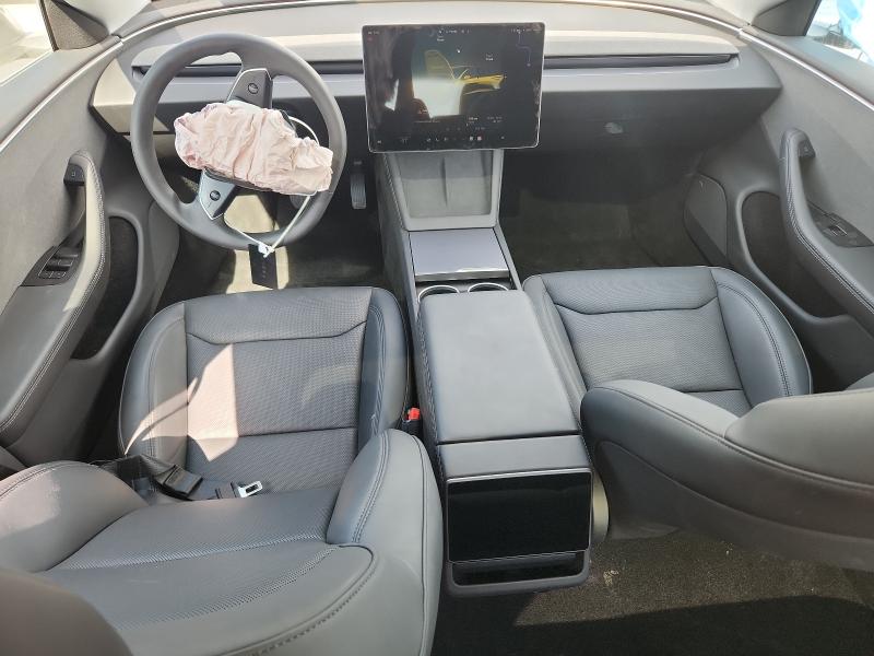 5YJ3E1EAXSF950991 - 2025 TESLA MODEL 3 GRAY photo 8