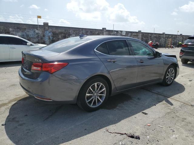 19UUB1F53KA001999 - 2019 ACURA TLX TECHNOLOGY GRAY photo 3