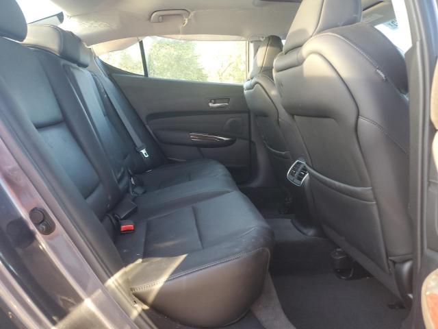 19UUB2F78HA004655 - 2017 ACURA TLX ADVANCE გრაფიტი ფოტო 10