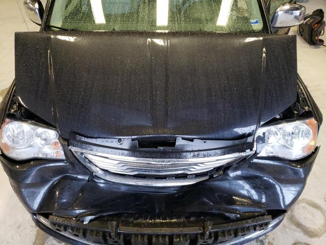 2C4RC1CG2DR769379 - 2013 CHRYSLER TOWN & COU TOURING L BLUE photo 12