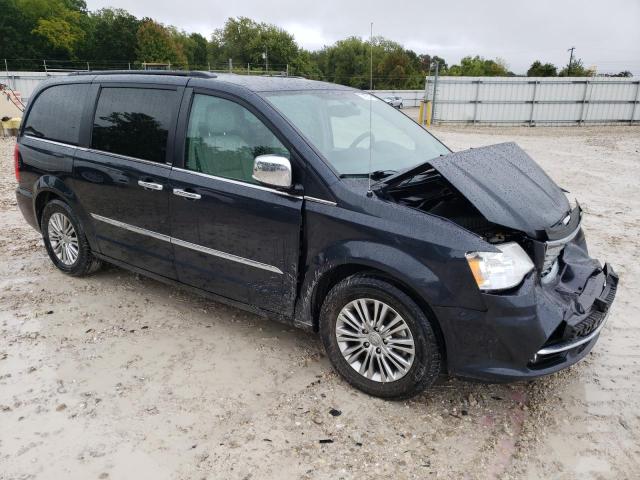 2C4RC1CG2DR769379 - 2013 CHRYSLER TOWN & COU TOURING L BLUE photo 4