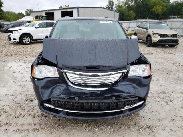 2C4RC1CG2DR769379 - 2013 CHRYSLER TOWN & COU TOURING L BLUE photo 5