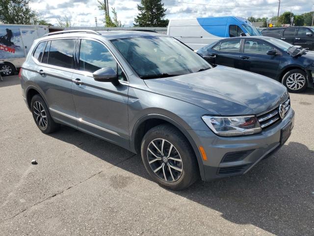 3VV2B7AX6MM143479 - 2021 VOLKSWAGEN TIGUAN SE Gris photo 4