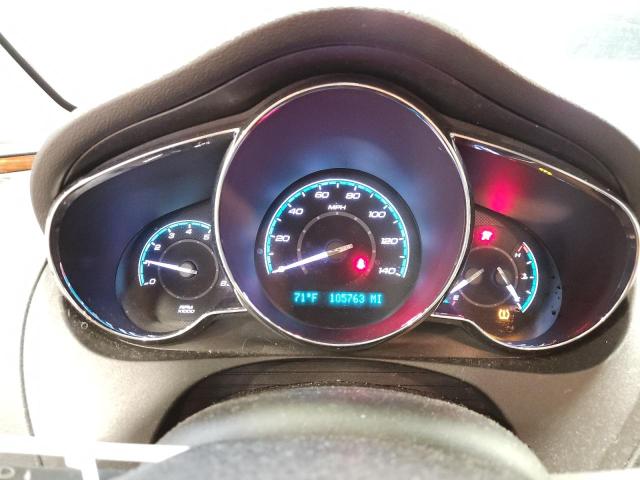 1G1ZD5E09CF236187 - 2012 CHEVROLET MALIBU 2LT შავი ფოტო 9