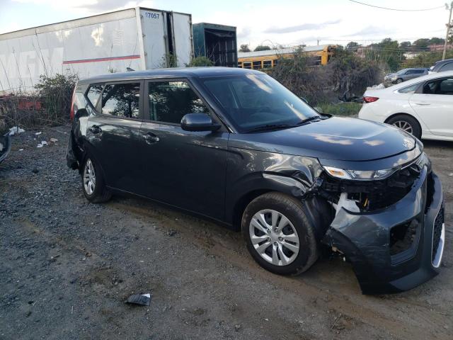 KNDJ23AU5N7831882 - 2022 KIA SOUL LX GRAY photo 4