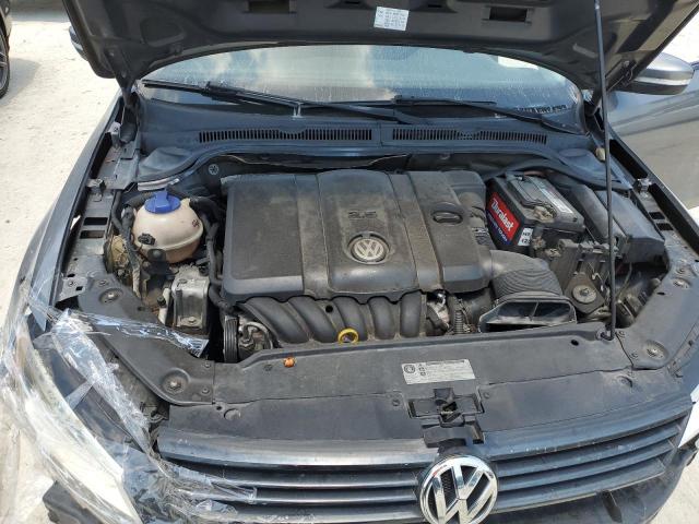 3VWDX7AJ3BM013397 - 2011 VOLKSWAGEN JETTA SE GRAY photo 11