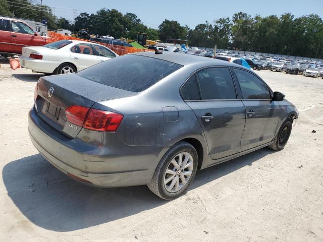 3VWDX7AJ3BM013397 - 2011 VOLKSWAGEN JETTA SE GRAY photo 3
