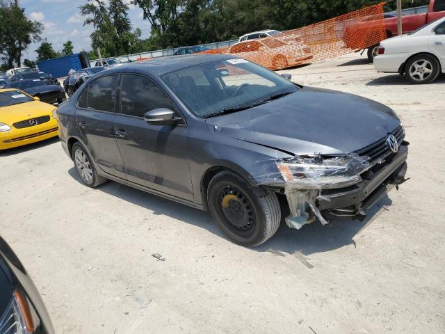 3VWDX7AJ3BM013397 - 2011 VOLKSWAGEN JETTA SE GRAY photo 4