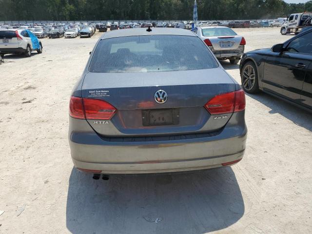 3VWDX7AJ3BM013397 - 2011 VOLKSWAGEN JETTA SE GRAY photo 6