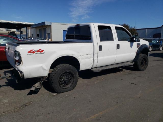 1FTSW21R78EB36382 - 2008 FORD F250 SUPER DUTY WHITE photo 3