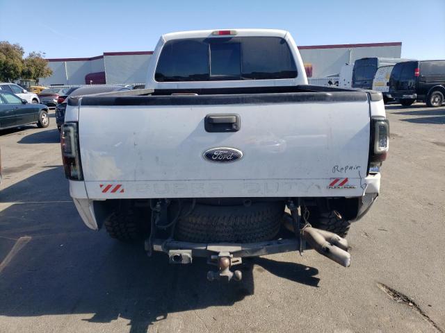 1FTSW21R78EB36382 - 2008 FORD F250 SUPER DUTY WHITE photo 6