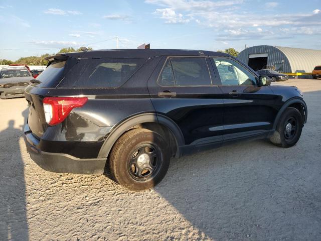 1FM5K8ABXNGC24546 - 2022 FORD EXPLORER POLICE INTERCEPTOR Czarny zdjęcie 3