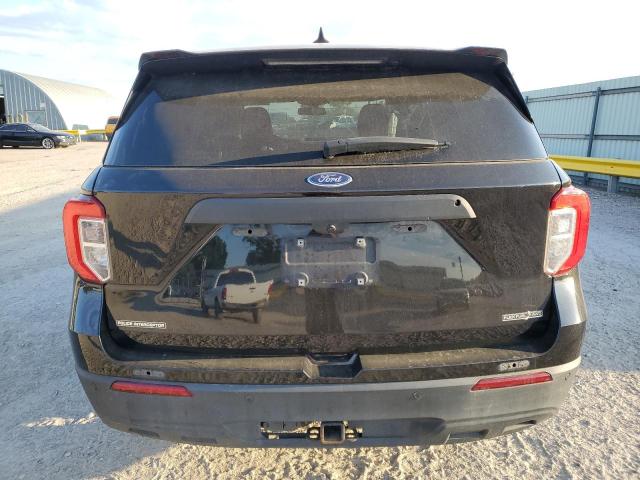 1FM5K8ABXNGC24546 - 2022 FORD EXPLORER POLICE INTERCEPTOR Czarny zdjęcie 6