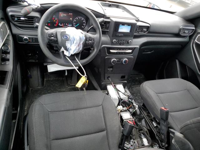 1FM5K8ABXNGC24546 - 2022 FORD EXPLORER POLICE INTERCEPTOR Czarny zdjęcie 8