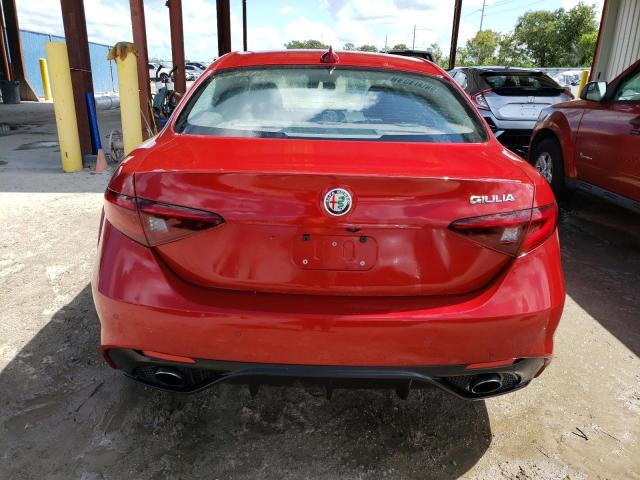 ZARFAECN9H7542640 - 2017 ALFA ROMEO GIULIA TI RED photo 6